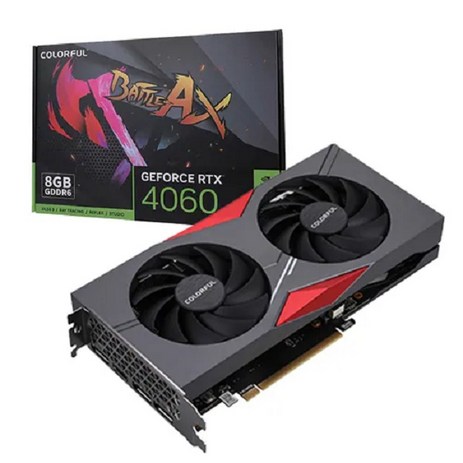 COLORFUL 지포스 RTX 4060 토마호크 DUO V2 D6 8GB, 선택없음-추천-상품