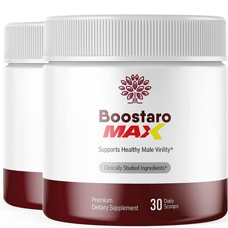 (2팩) Boostaro Max 고급 포뮬러 보충제 - Boostaro Max 서포트 보충제 파우더 (153.1g(5.4온스), 2개, 153.1g-추천-상품