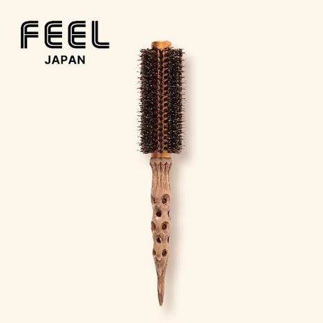 FEEL 전문가용 롤빗 NAP Brush 돈모 열판 브러쉬 원목 브러쉬 260도까지 견디는 드라이빗 4호, 1개-추천-상품