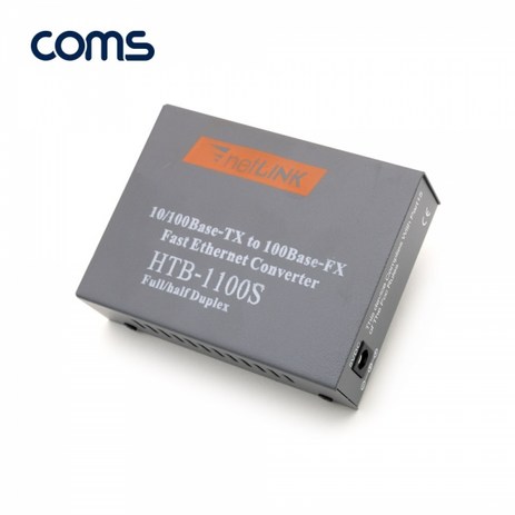 Coms [BT440] Coms SC타입 광 컨버터 B타입 / 싱글모드 / 25km / HTB-1100S / 100 Base-FX, 1개-추천-상품