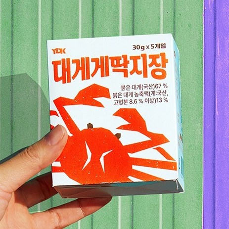 영덕농수산 대게 게딱지장 게내장, 150g, 1박스-추천-상품