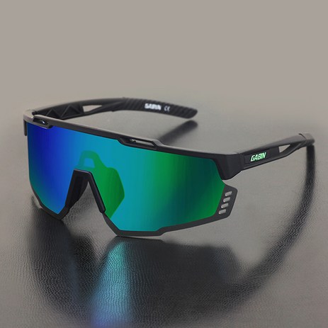 스타일호른 가빈 스포츠 선글라스 G90 얼굴을 딱 잡아주는 안정적인 선글라스 (도수클립 포함), C6+블루그린미러+블랙-추천-상품