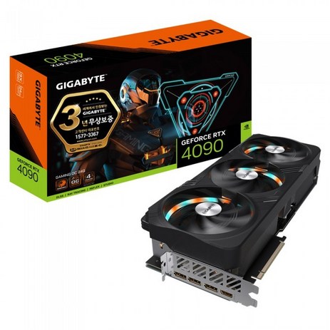 (포)GIGABYTE 지포스 RTX 4090 Gaming OC D6X 24GB 제이씨현-추천-상품