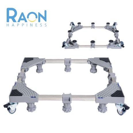 Raon 세탁기 받침대 + 바퀴, 1개, RJS-R04-추천-상품