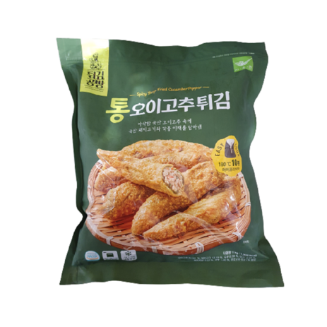 코스트코 사옹원 튀김공방 통 오이고추 튀김 1kg, 1개-추천-상품