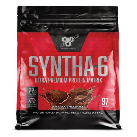 비에스엔 신타-6 프로틴 파우더 드링크 믹스 단백질 보충제 초콜릿 밀크셰이크, 1개, 4.56kg-추천-상품