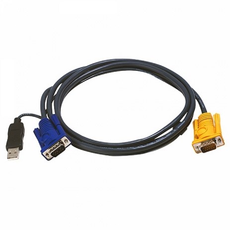 ATEN 에이텐 KVM케이블 USB 6M 2L-5206UP, 1, 1개-추천-상품