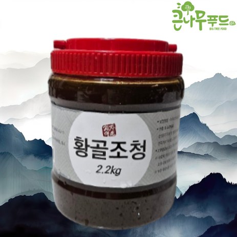 김명자 치악산 장바우 황골조청 2.2kg, 1개-추천-상품