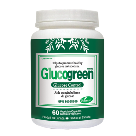 Glucogreen Glucose Control 500mg 60 Vcaps 글루코그린 글루코그린 글루코스 컨트롤 60정, 60개, 1개-추천-상품