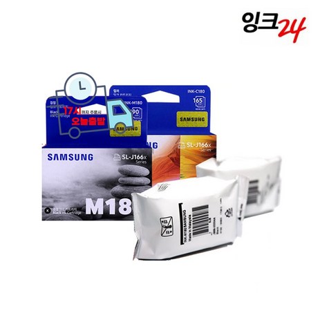 삼성전자 INK-M180 INK-C180 SL-J1660 1663 1665 정품벌크잉크, 1개, 컬러벌크-추천-상품