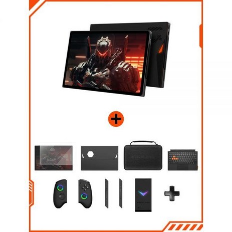 휴대용 게임 콘솔 게임플레이어 OneXPlayer X1 AMD 8840U Onexconsole 10.95 인치 Qculink 노트북 교체 D-PAD Hello AI 카메라, 26) black - AMD8840u 32G 1TB --추천-상품