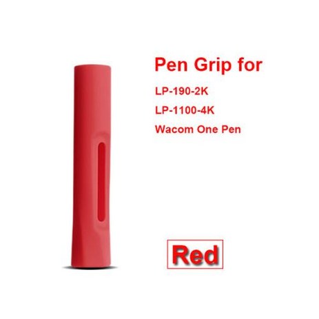 프리미엄 Wacom 펜 LP-190-2K LP-1100-4K One DTC-133 Pen 용 그립 포함 안 함, Red Grip-추천-상품