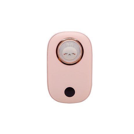 이엘 래빗 손난로 USB 충전식 휴대용 전기 핸드워머 귀여운 토끼 캐릭터 보조배터리 10000mAh 전자 핫팩, E-H00019, 핑크-추천-상품