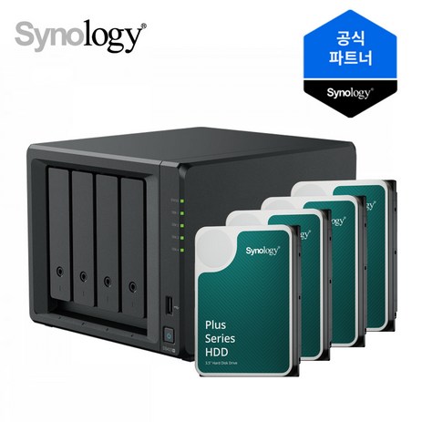 시놀로지 공식온라인 DS423+ 16TB NAS (HAT3300 4TBx4)-추천-상품