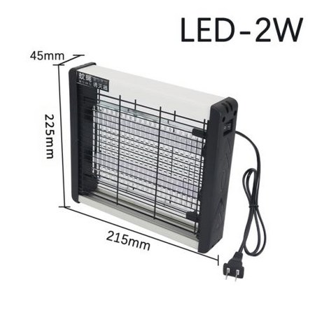 전기포충기 벌레포집기 가정용 모기포집기 모기유인제, 없음, 2) 2W  US Plug-추천-상품