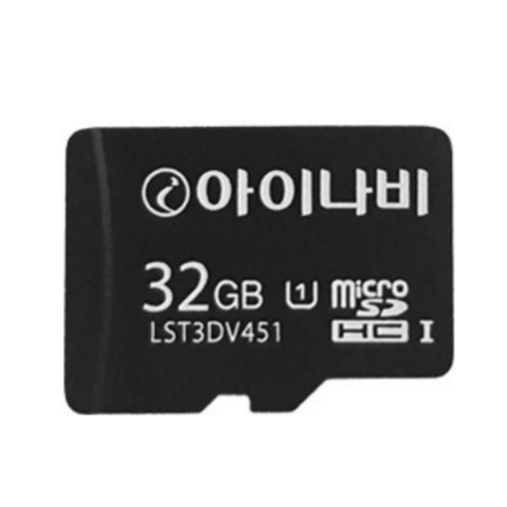 아이나비 정품 32GB 메모리카드 블랙박스 호환, 1개-추천-상품