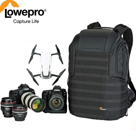 lowepro bp 450 aw ii 숄더 slr 카메라 가방 레인 커버 15.6 인치 노트북 가방 수납가능, 블랙450awii, 1개-추천-상품