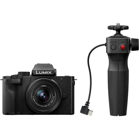 파나소닉 카메라 Panasonic LUMIX G100 4k Mirrorless Camera Micro Four Thirds with 12-32mm Lens 5-Axis Hybrid, OLED EVF/USB-C w/Grip Panasoni-추천-상품