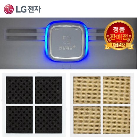 LG전자 정품 디오스 냉장고 안심제균 탈취필터 교체용, 1개-추천-상품