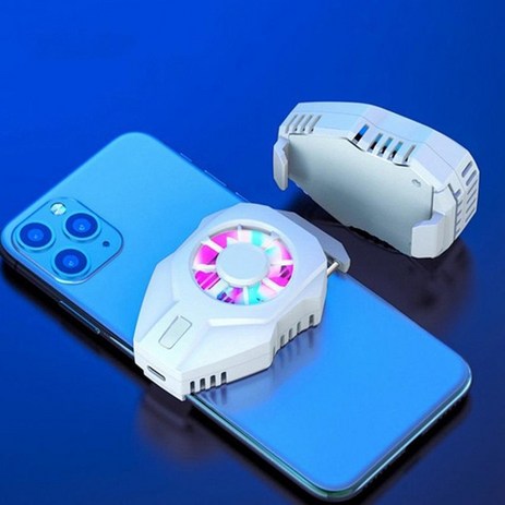 iphone호환 13 12 11 Pro Max 미니 Xr Xs X 라디에이터 스냅 온 냉각 도구 휴대용 팬 게임 전화 쿨러 USB, 03 WHITE-추천-상품