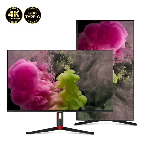 크로스오버 32UU2 IPS 4K TYPE-C 멀티스탠드 (일반) 32인치 모니터- 맥북 노트북 연결 OK, 81cm, 32UU2(일반)-추천-상품