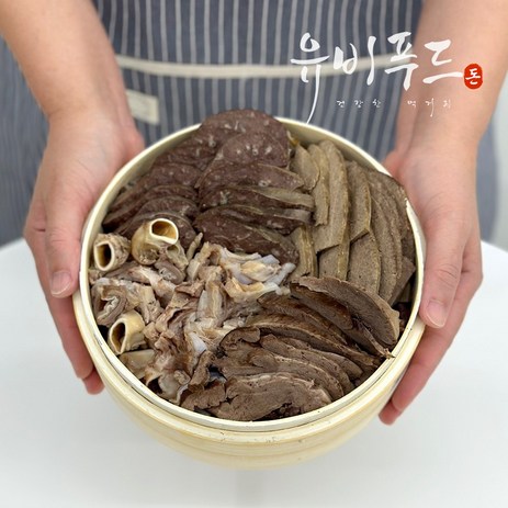 유비푸드 순대 내장 모듬 간 허파 염통 울대 부속물, 2.5kg, 1개-추천-상품