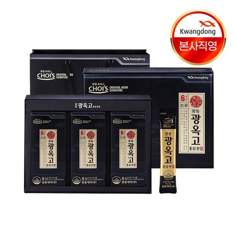 광동 광옥고 홍삼 본 스틱 30p + 쇼핑백, 300ml, 1세트-추천-상품