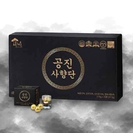 경주생약 공진사향단 3.75g x 10환, 10개-추천-상품