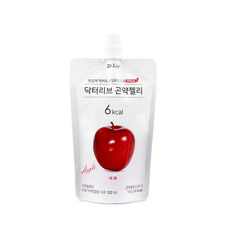 닥터리브 곤약젤리 사과맛 150ml, 150g, 50팩-추천-상품