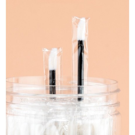 프리클라 일회용 립브러쉬 휴대용 개별포장100매, 화이트, 1개-추천-상품
