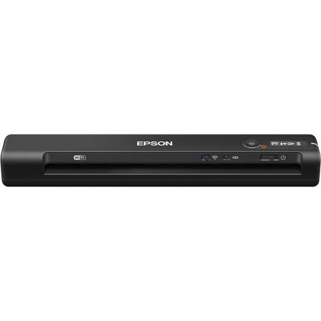 스캐너 Epson Workforce ES-60W PC 및 Mac용 무선 휴대용 시트 공급 문서 10.7 x 1.9 1.4 630436, Document Scanners-추천-상품