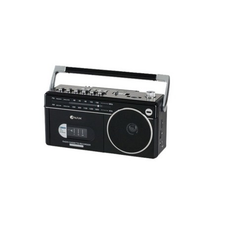 아남 블루투스 라디오 카세트 플레이어, 블랙, PA-720BT-추천-상품