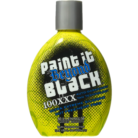 밀레니엄-태닝-페인트-잇-비욘드-블랙-100X-400ml-태닝로션-추천-상품
