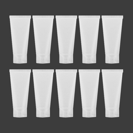 27리빙-화장품공병-말랑말랑-튜브-용기-15ml-화이트-10개-추천-상품