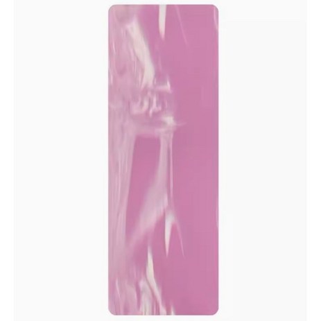 룰루레몬 요가매트 필라테스 가정용 피트니스 업소용, 두께 5mm 핑크레드-추천-상품