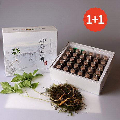 (1+1이벤트중) 산삼순백, 600ml-추천-상품