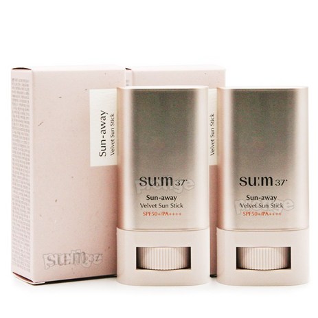 숨37 선어웨이 벨벳 선스틱 18g+18g, 2개-추천-상품
