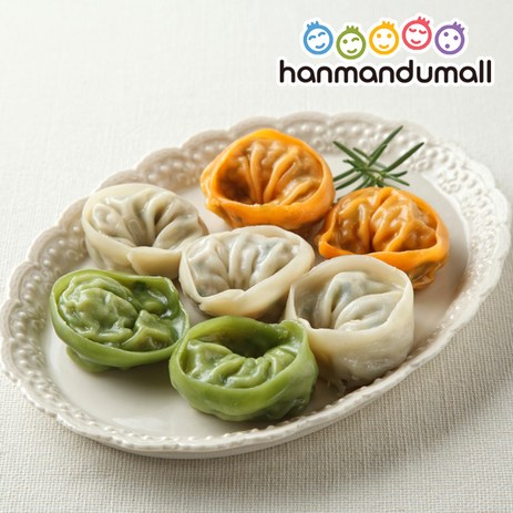 한만두 담백한 삼색, 3kg, 1개-추천-상품