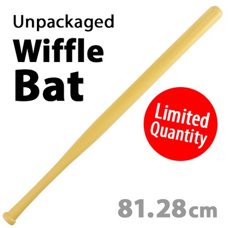 Wiffle 위플 공식 벌크제품(배트 볼 옵션), 레귤러 배트(81.28cm)-추천-상품