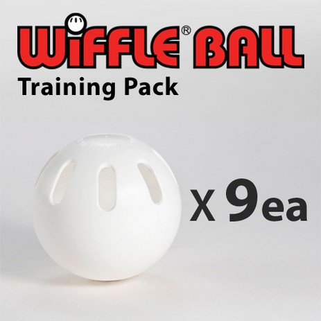 Wiffle 위플볼(패키지), 트래이닝팩(벌크볼 9개), 패키지-추천-상품
