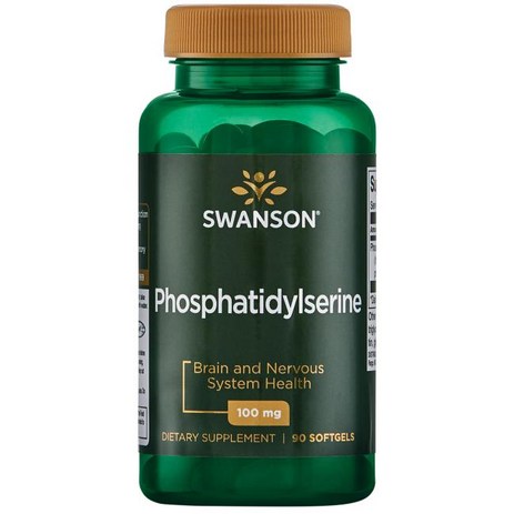스완슨 포스파티딜세린 100mg 소프트젤, 90정, 1개-추천-상품