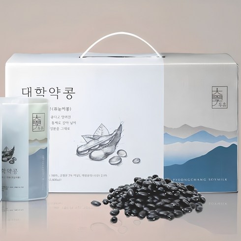 하루약콩 두유 - 대학약콩두유, 190ml, 40개