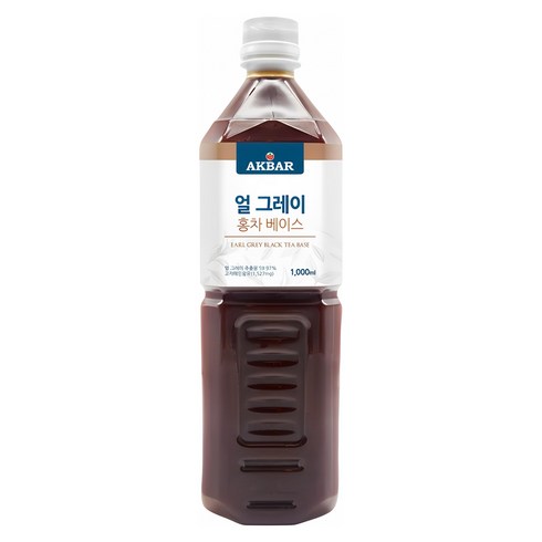 얼그레이시럽 - 아크바 얼 그레이 홍차 베이스, 1L, 1개