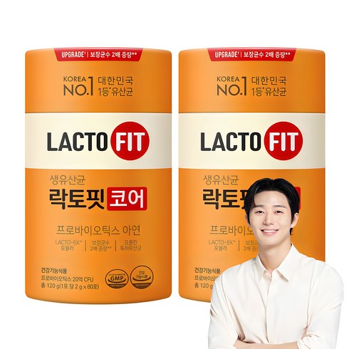 유산균 - 락토핏 코어 생유산균, 120g, 2개