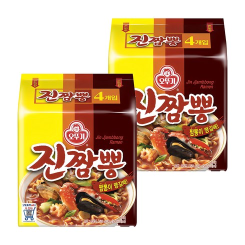 진짬뽕 - 오뚜기 진짬뽕 130g, 8개