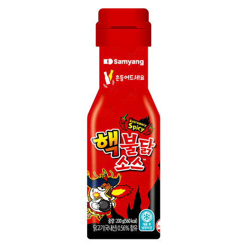 매운소스 - 삼양 핵불닭소스, 200g, 1개