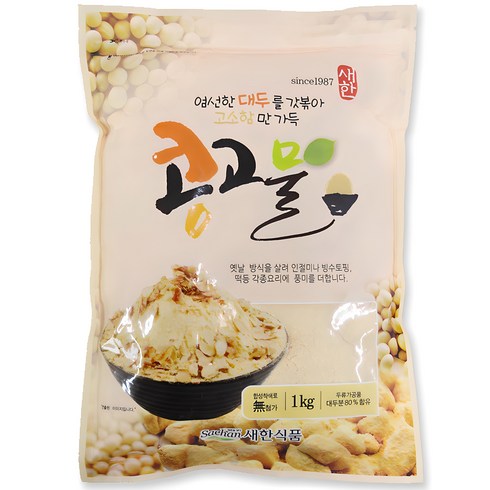 볶음콩가루 - 새한식품 콩고물, 1개, 1kg