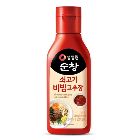 비빔밥양념장 - 청정원순창 쇠고기 비빔 고추장, 300g, 1개