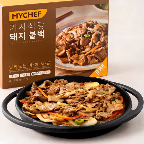 백년밥상 - 마이셰프 기사식당 돼지 불백, 664g, 1개