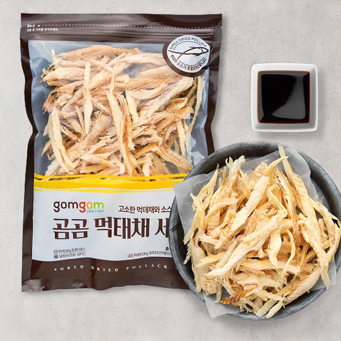 먹태 - 곰곰 먹태채 세트, 240g, 1개